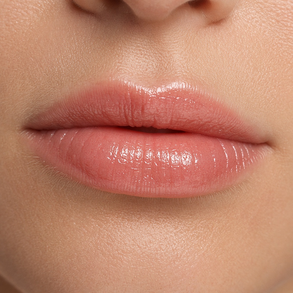 A coral lip in close detail
